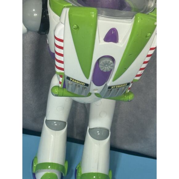 Disney Store 12" Buzz Lightyear Toy Story Figure Talking Interactive Karate Chop - Picture 4 of 7